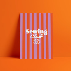 Affiche Sewing Club - BIM
